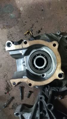 LC-koneen lohko, magneton puoli
